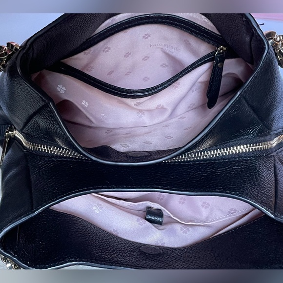 Kate Spade Hailey Black Medium Shoulder Bag - Picture 5 of 10